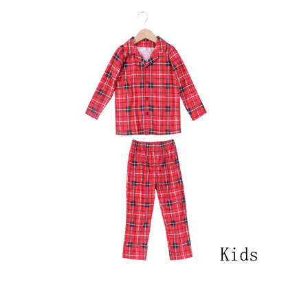 2024 Hot-Selling Plaid Christmas Pajamas for Baby, Pet & Family Matching Sets