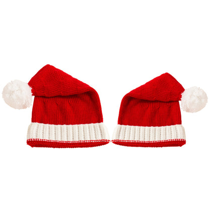 LW Custom Parent-Child Knitted Beanies: Unisex Winter Hat & Christmas Gift