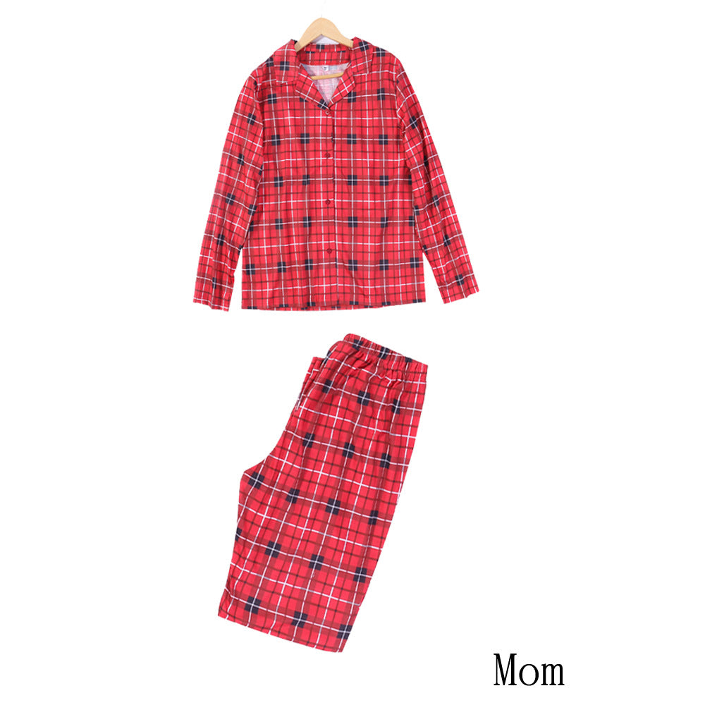 2024 Hot-Selling Plaid Christmas Pajamas for Baby, Pet & Family Matching Sets